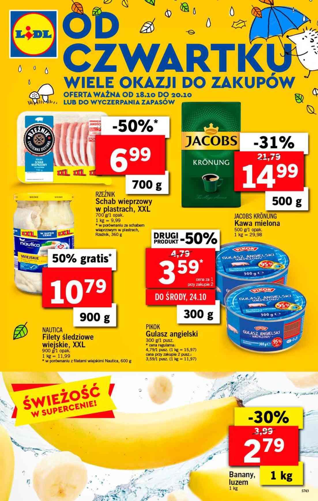 Gazetka promocyjna Lidl str. 1