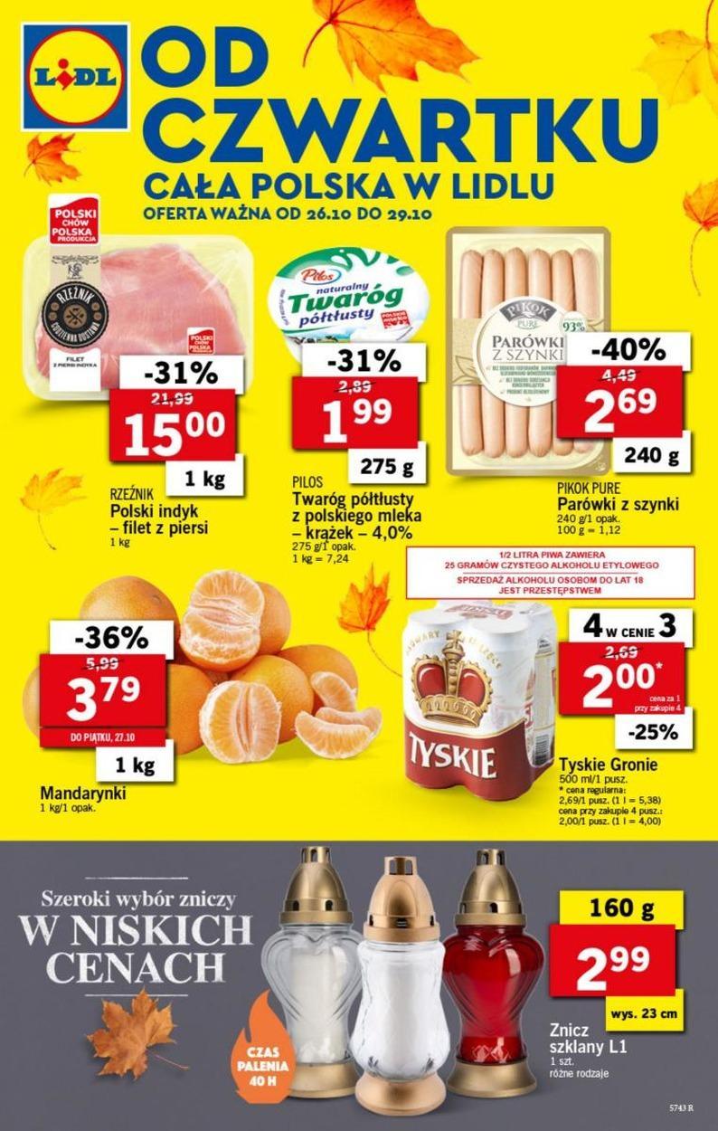 Gazetka promocyjna Lidl str. 1