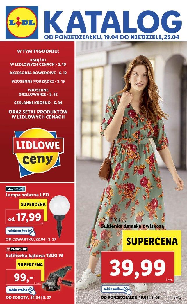 Gazetka promocyjna Lidl str. 1
