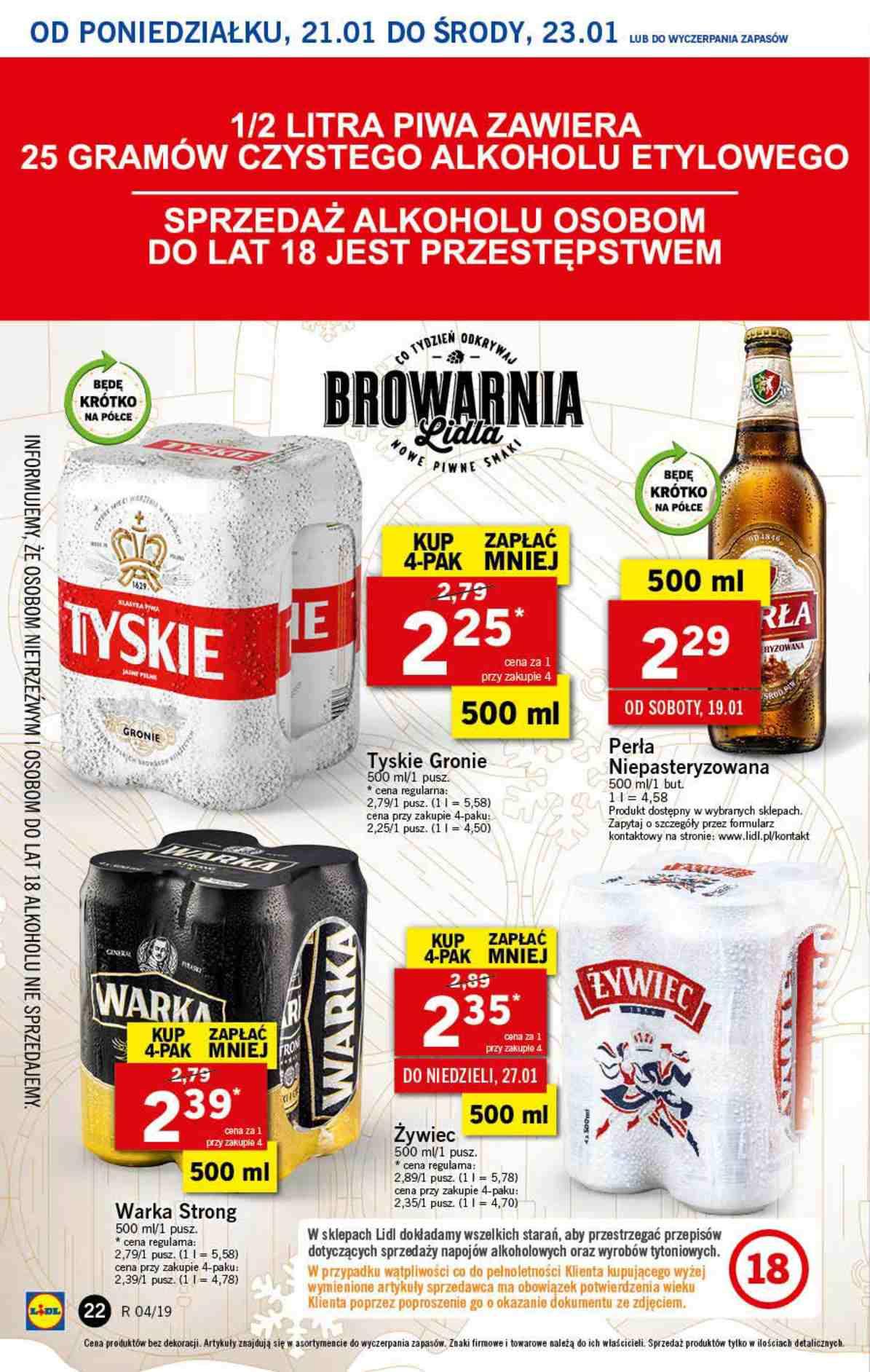 Gazetka promocyjna Lidl str. 22