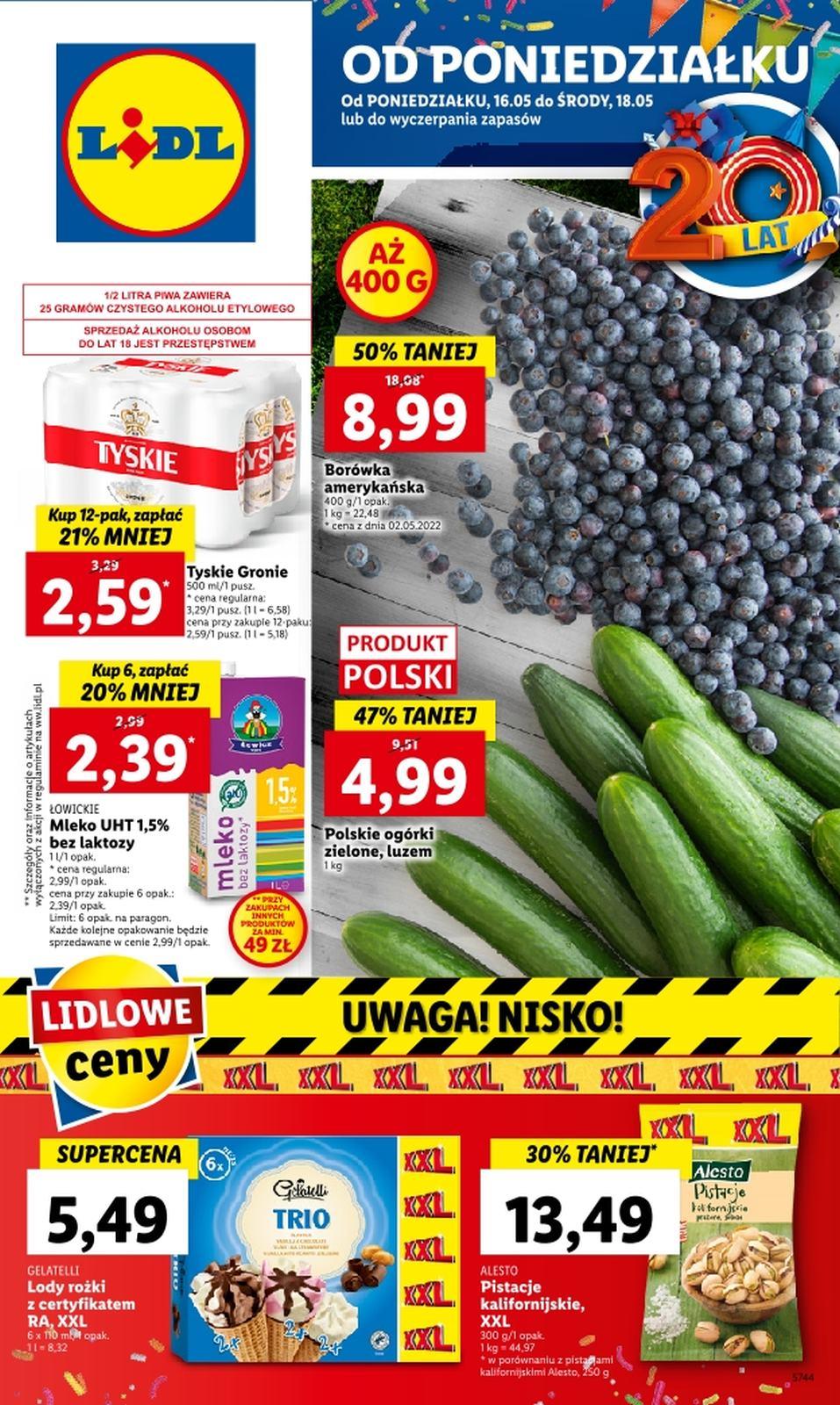 Gazetka promocyjna Lidl str. 1