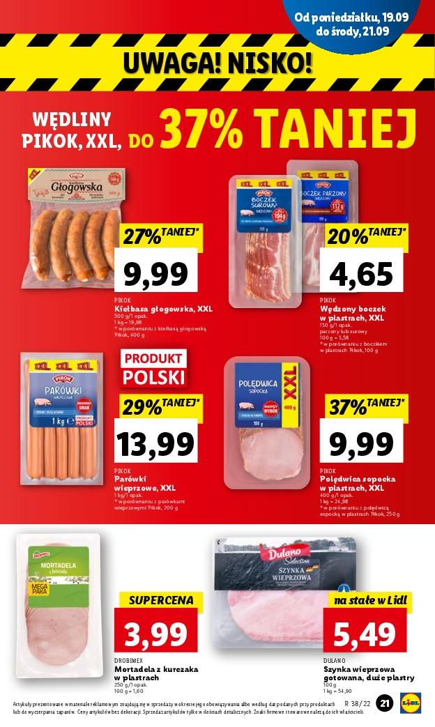 Gazetka promocyjna Lidl str. 21