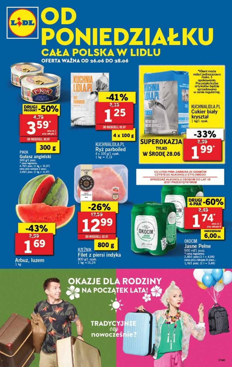 Gazetka promocyjna Lidl str. 1
