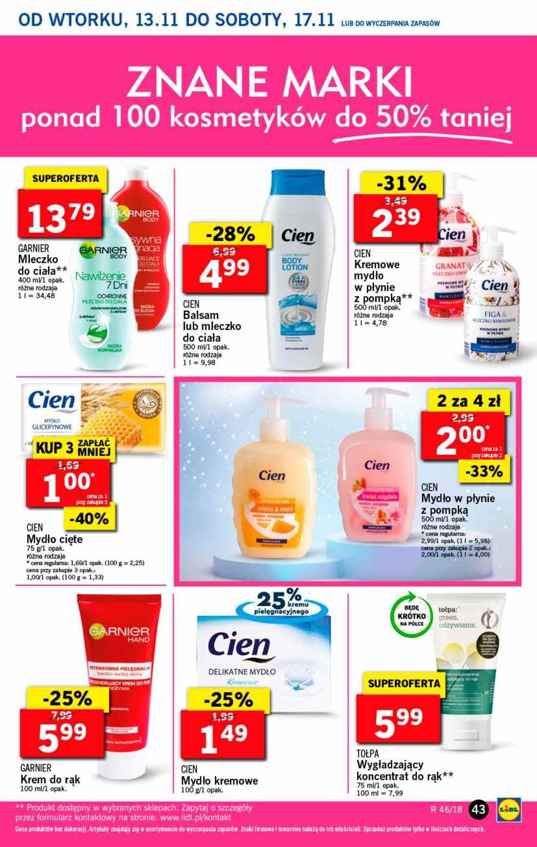 Gazetka promocyjna Lidl str. 43