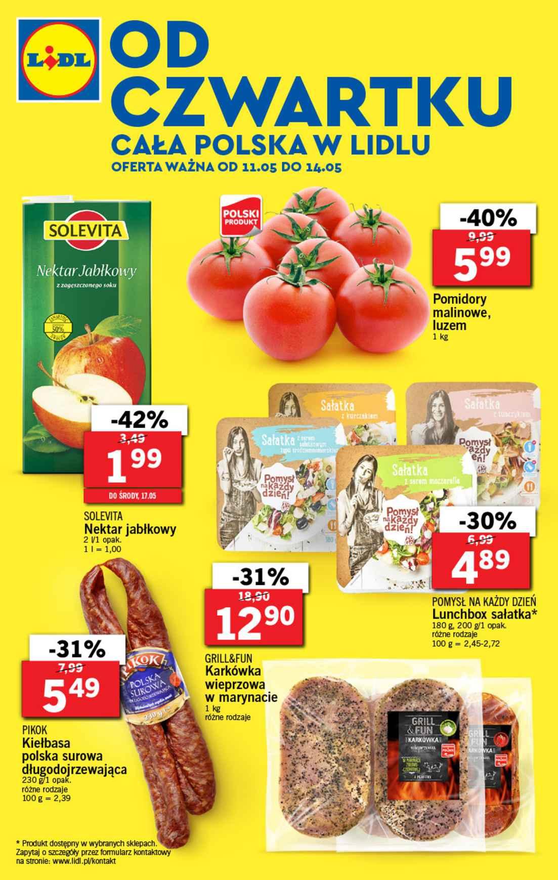 Gazetka promocyjna Lidl str. 1