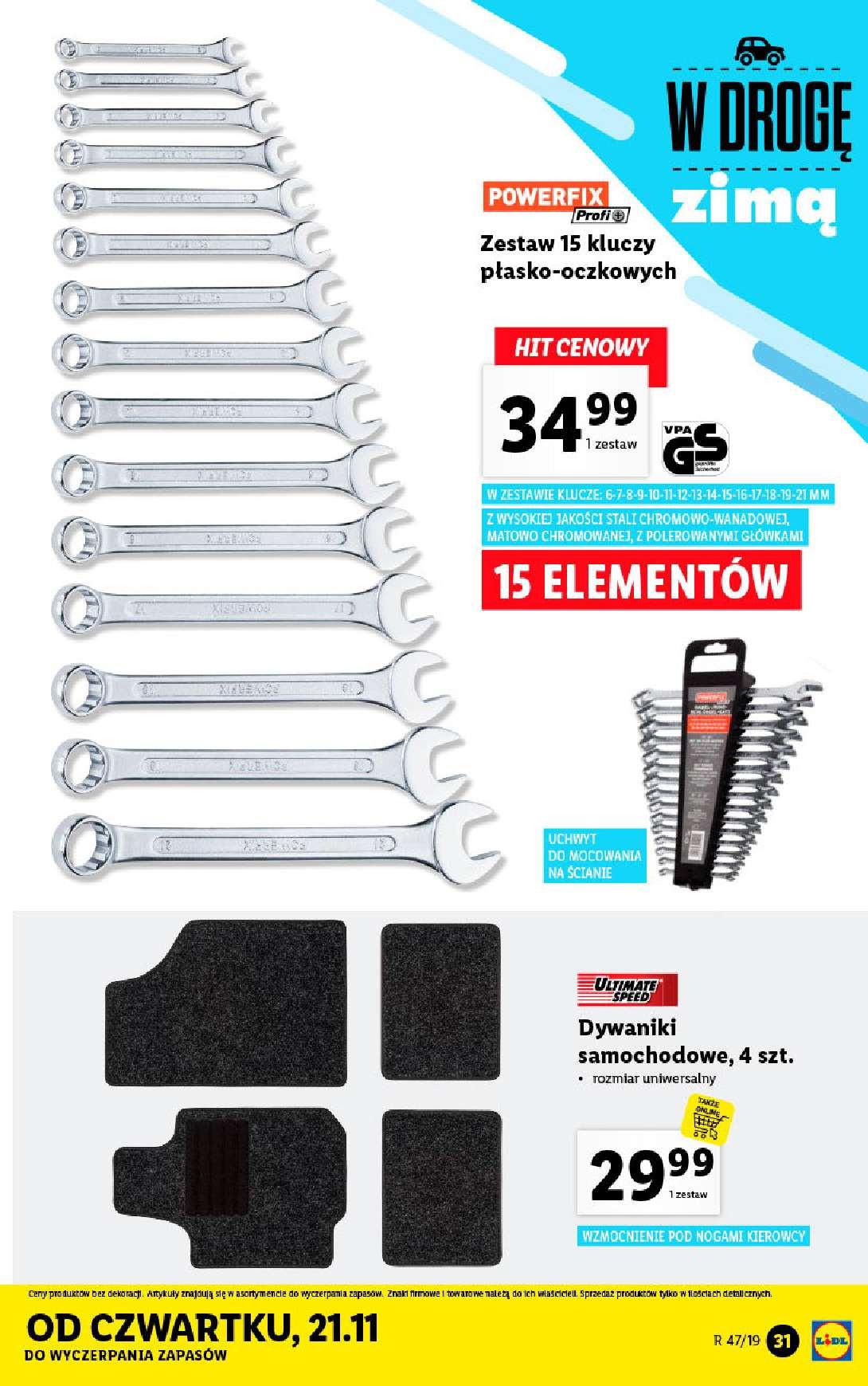 Gazetka promocyjna Lidl str. 31