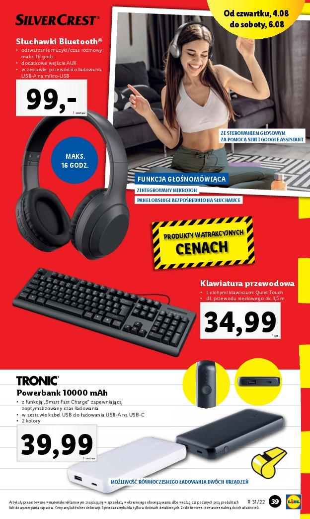 Gazetka promocyjna Lidl str. 39