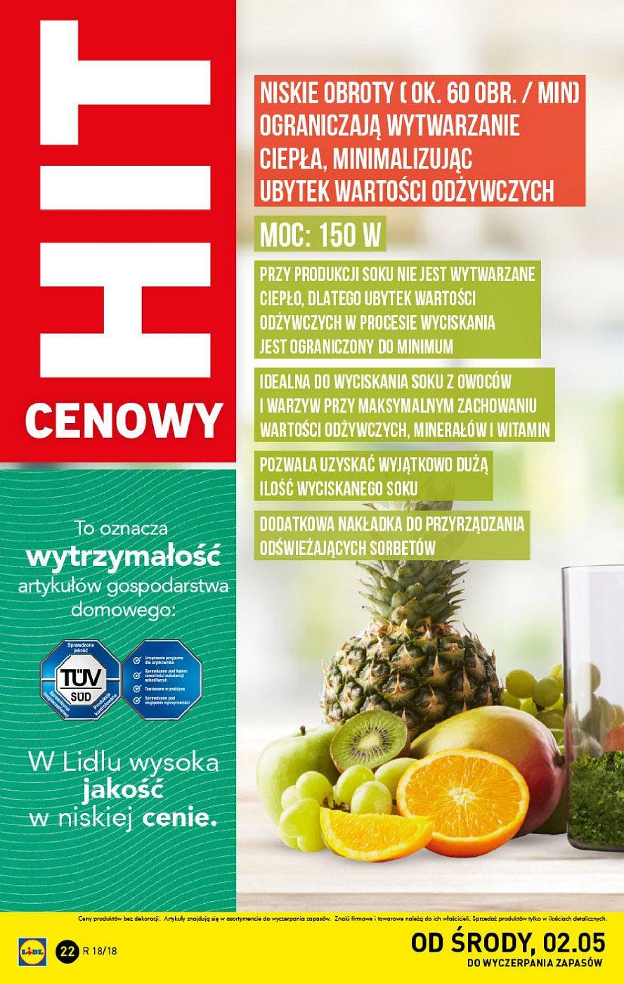 Gazetka promocyjna Lidl str. 22