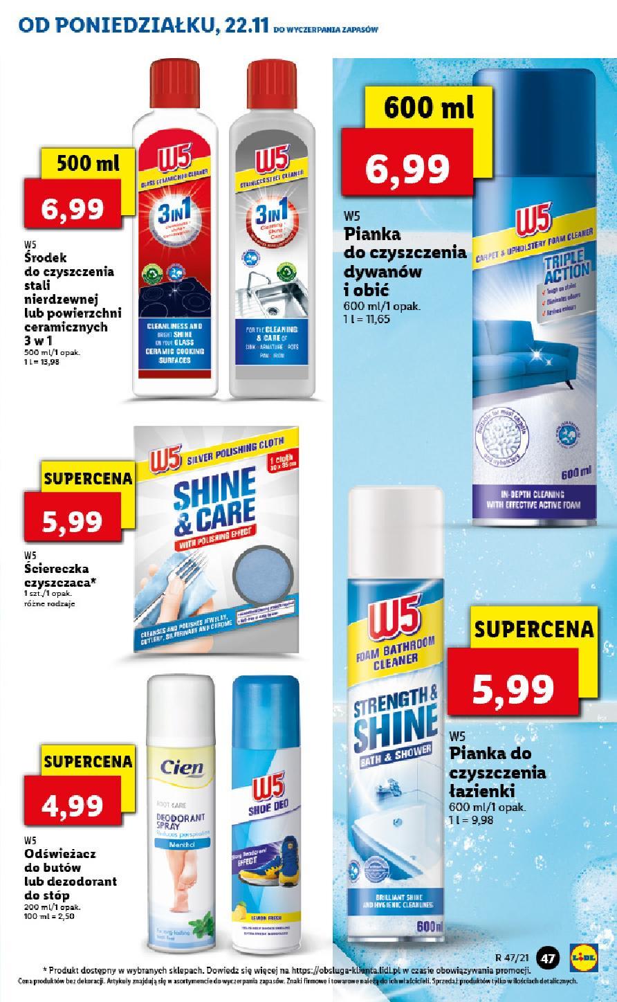 Gazetka promocyjna Lidl str. 47