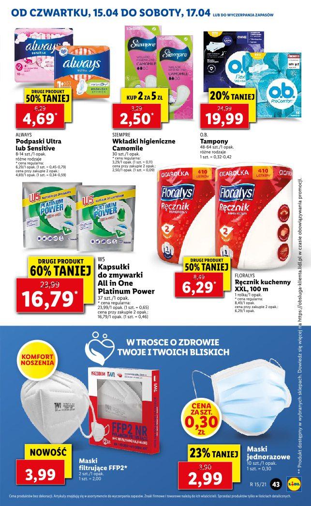 Gazetka promocyjna Lidl str. 43