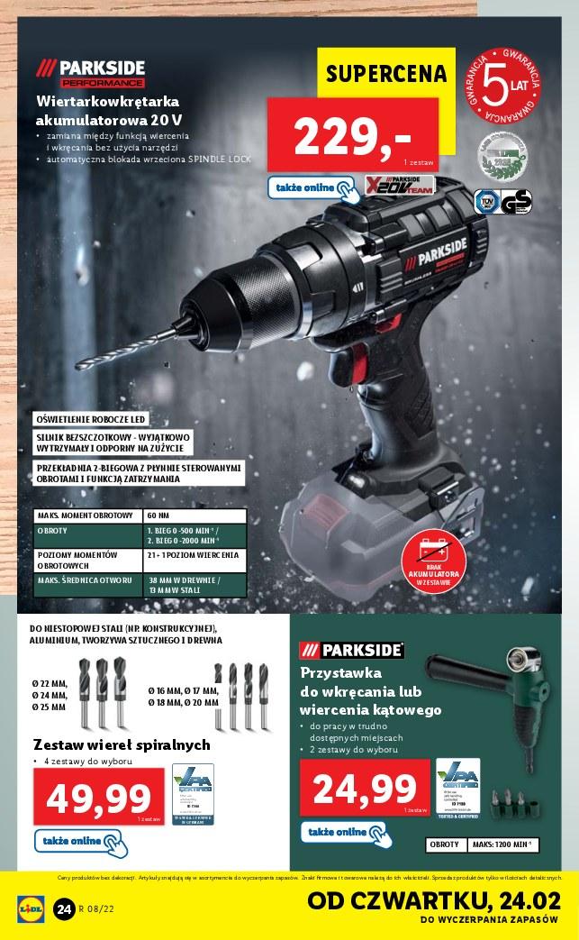 Gazetka promocyjna Lidl str. 24