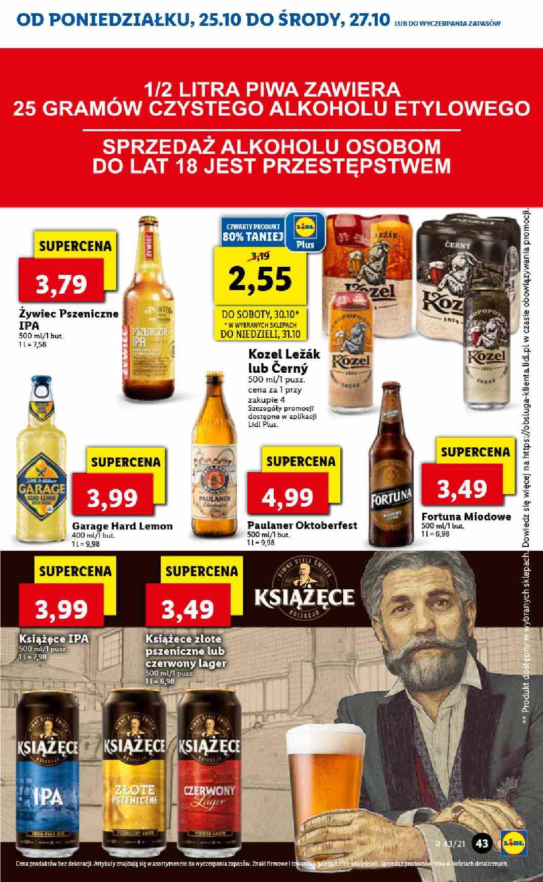 Gazetka promocyjna Lidl str. 43