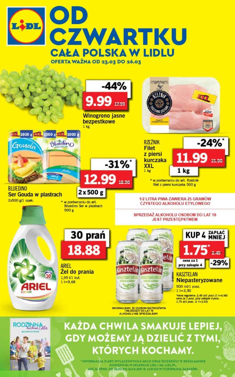 Gazetka promocyjna Lidl str. 1