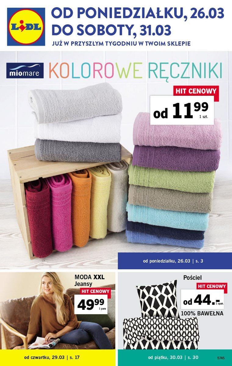 Gazetka promocyjna Lidl str. 1