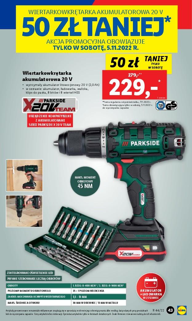 Gazetka promocyjna Lidl str. 43