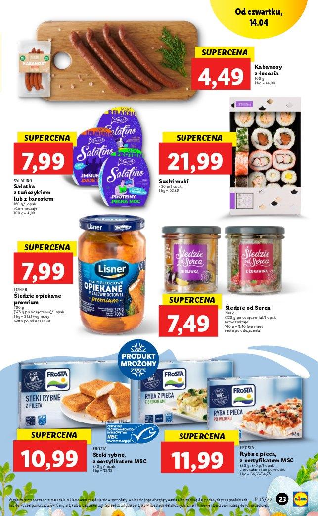 Gazetka promocyjna Lidl str. 23