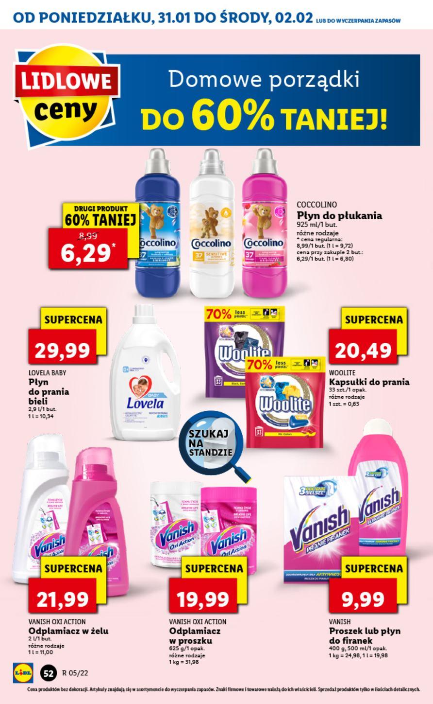 Gazetka promocyjna Lidl str. 52