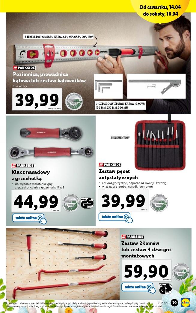 Gazetka promocyjna Lidl str. 39