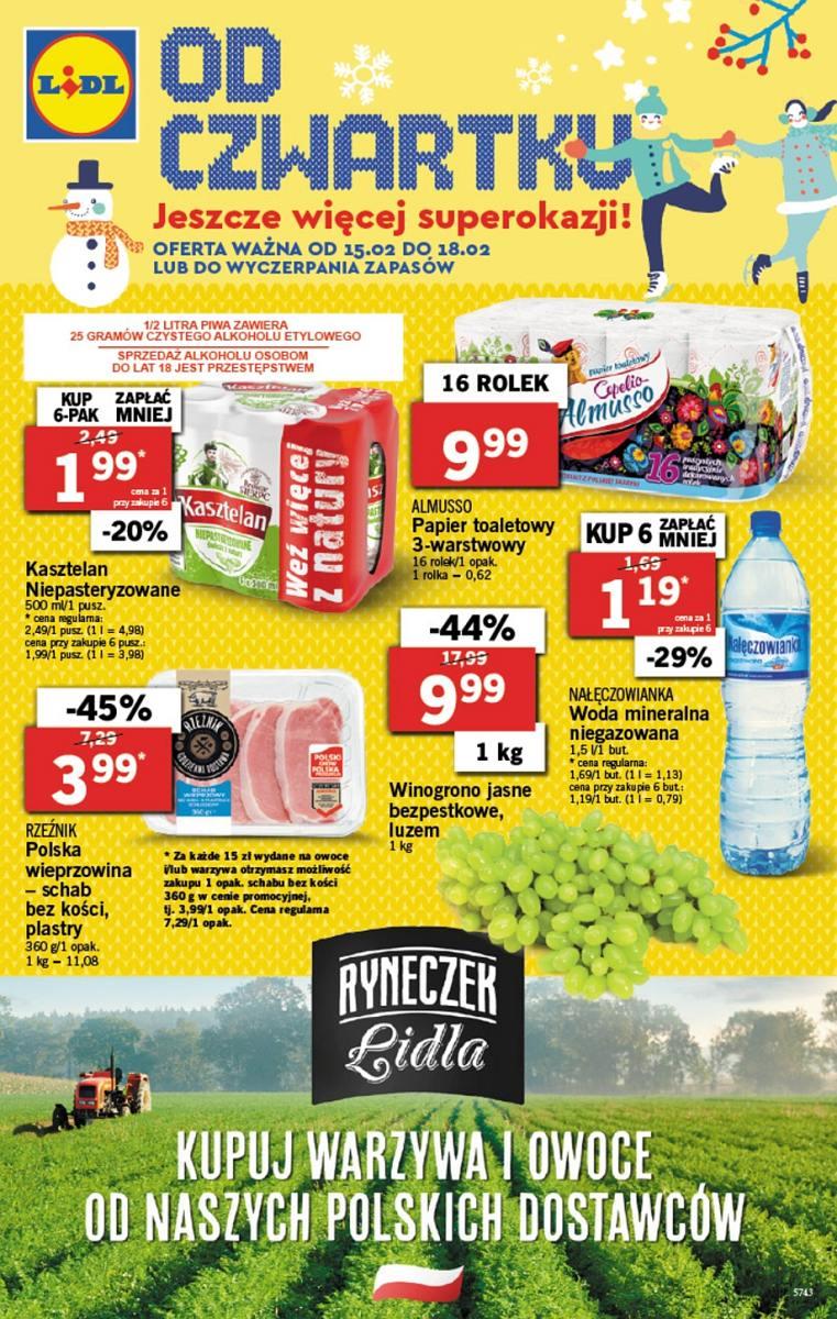 Gazetka promocyjna Lidl str. 1