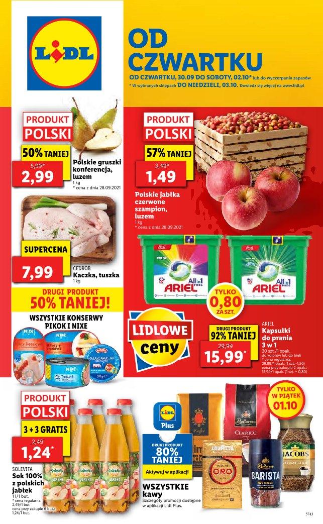 Gazetka promocyjna Lidl str. 1
