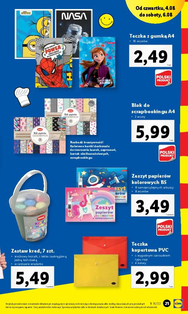 Gazetka promocyjna Lidl str. 21