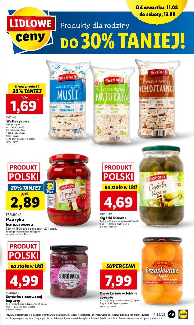Gazetka promocyjna Lidl str. 49
