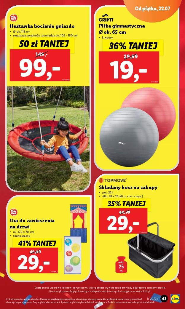 Gazetka promocyjna Lidl str. 43