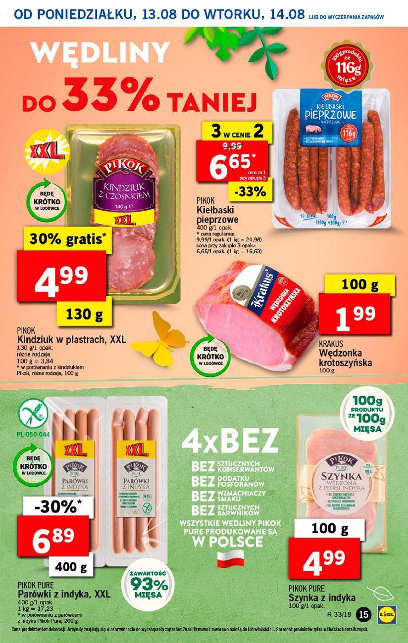 Gazetka promocyjna Lidl str. 15