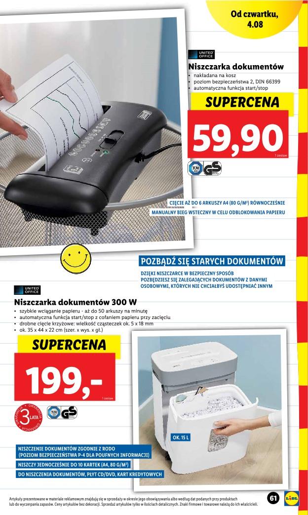 Gazetka promocyjna Lidl str. 61