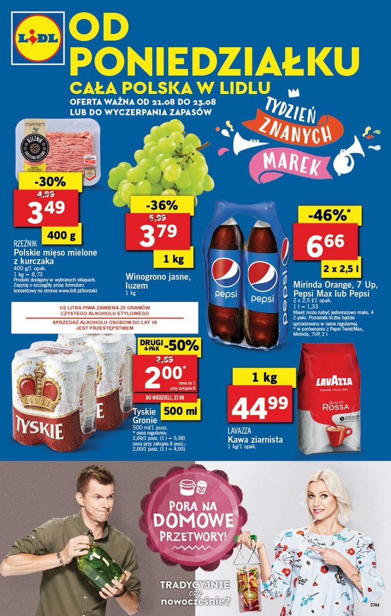 Gazetka promocyjna Lidl str. 1