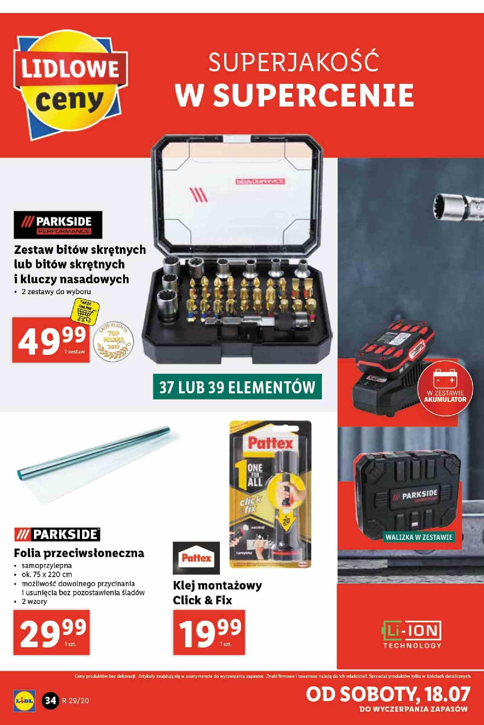Gazetka promocyjna Lidl str. 34