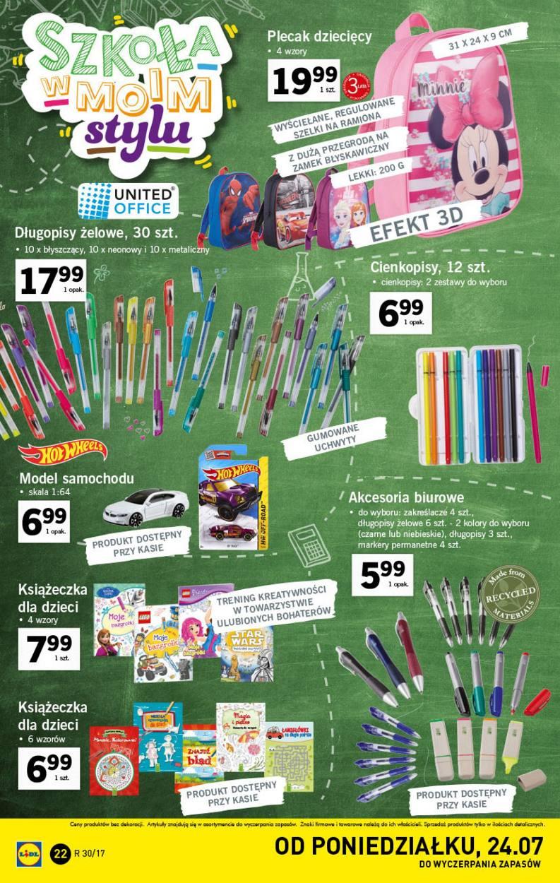 Gazetka promocyjna Lidl str. 22