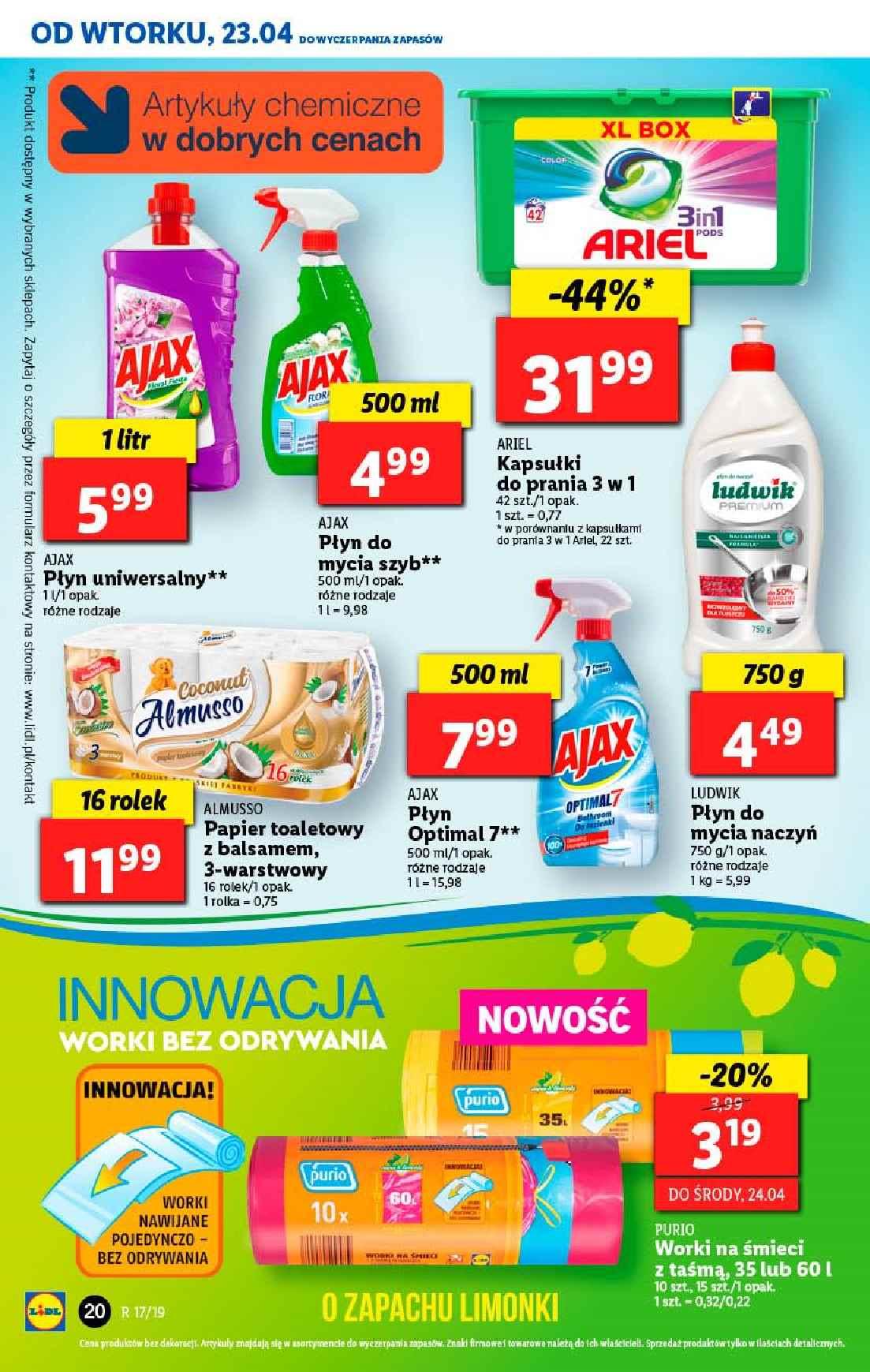 Gazetka promocyjna Lidl str. 20
