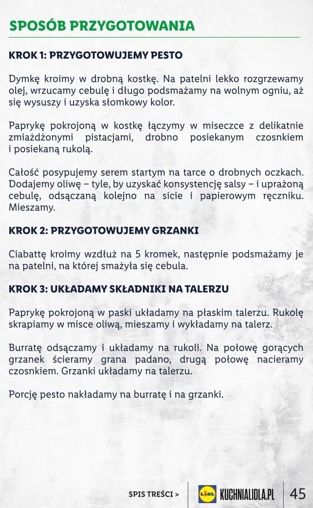 Gazetka promocyjna Lidl str. 45