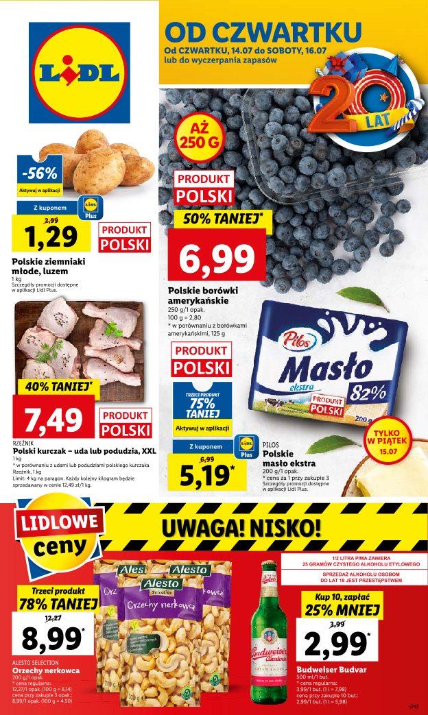Gazetka promocyjna Lidl str. 1