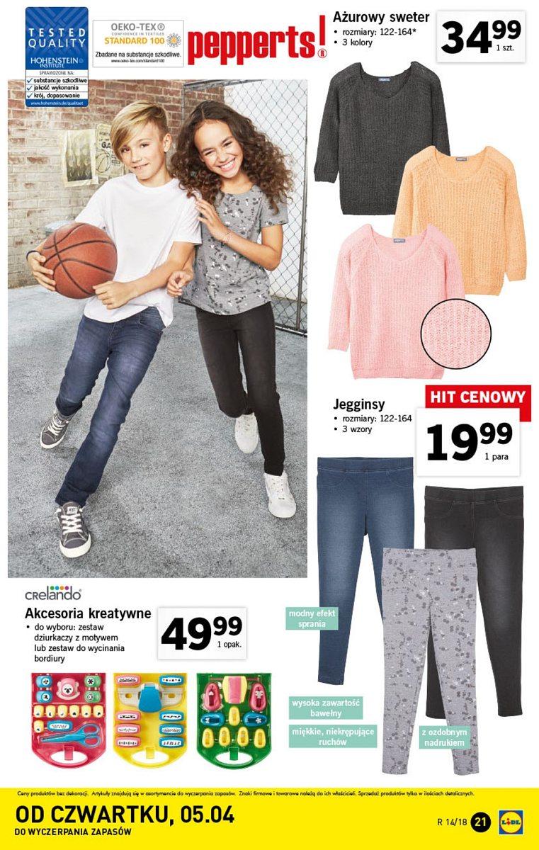 Gazetka promocyjna Lidl str. 21