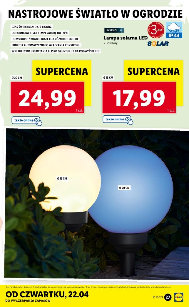 Gazetka promocyjna Lidl str. 27