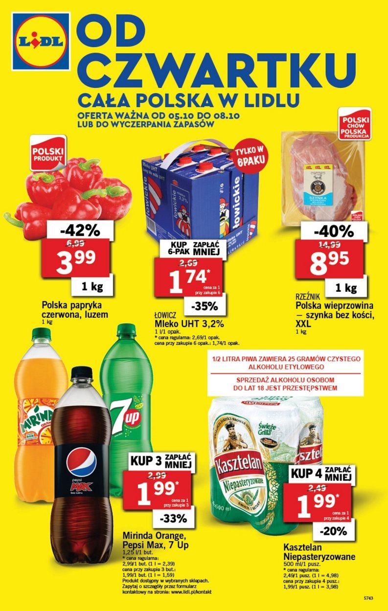 Gazetka promocyjna Lidl str. 1
