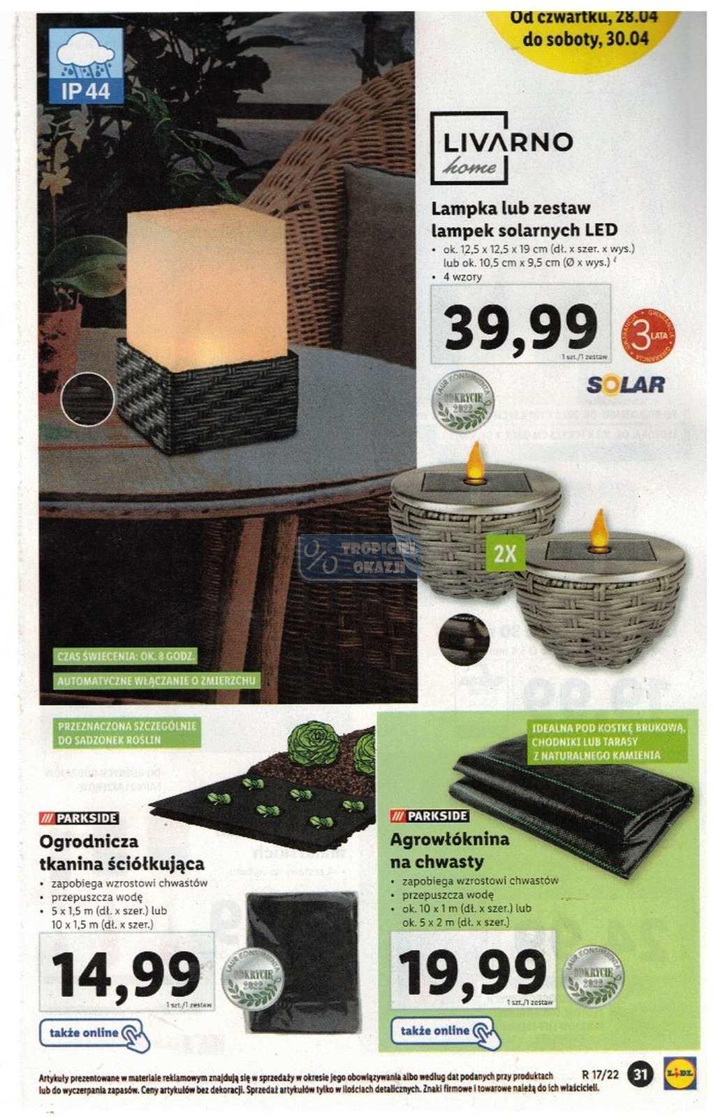 Gazetka promocyjna Lidl str. 31