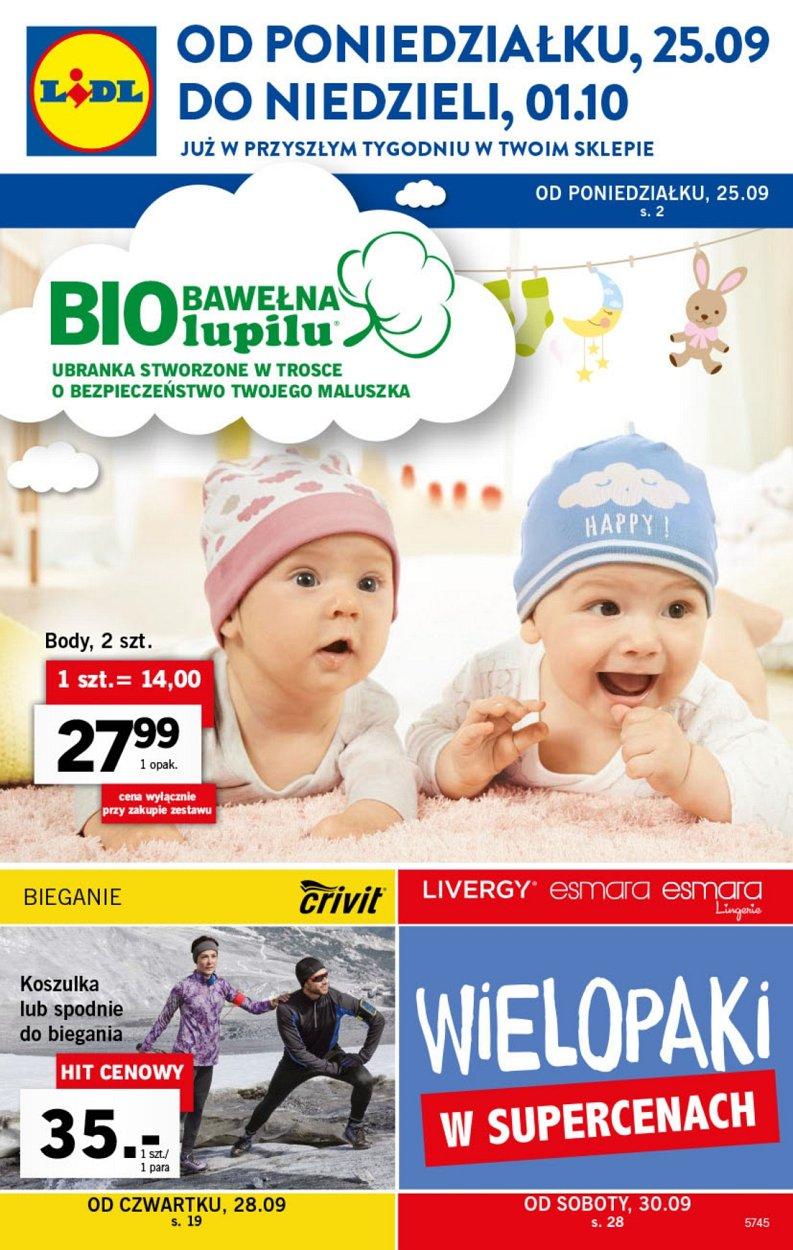 Gazetka promocyjna Lidl str. 1