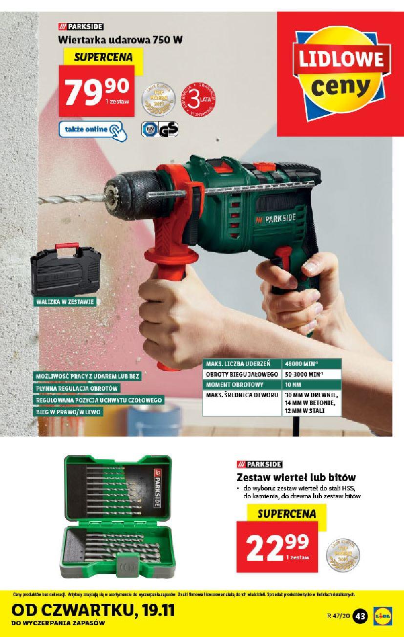 Gazetka promocyjna Lidl str. 43