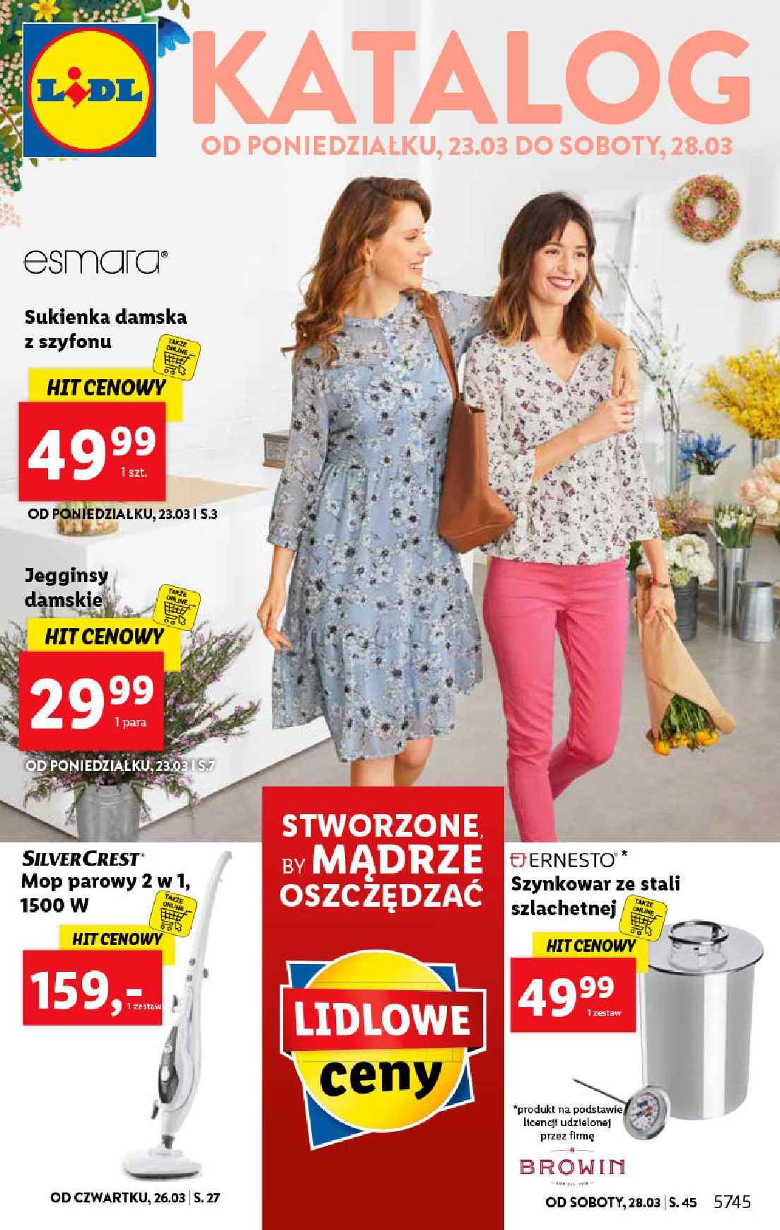 Gazetka promocyjna Lidl str. 1