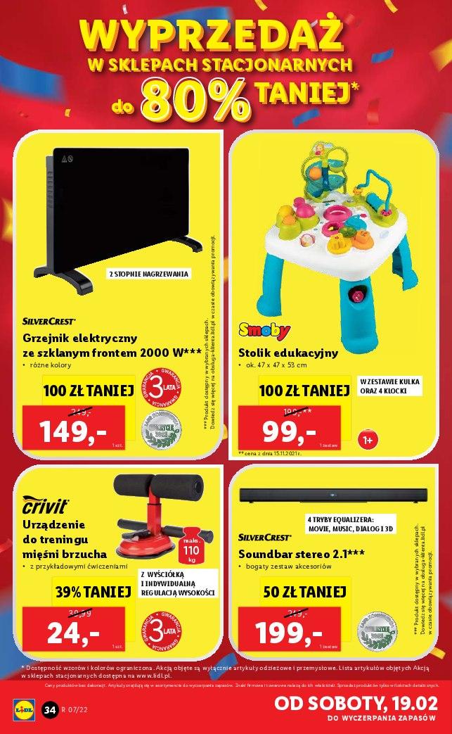 Gazetka promocyjna Lidl str. 34
