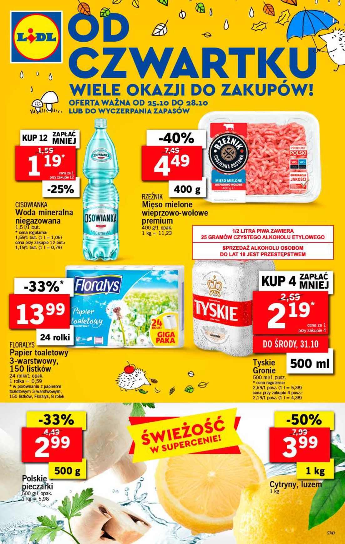 Gazetka promocyjna Lidl str. 1