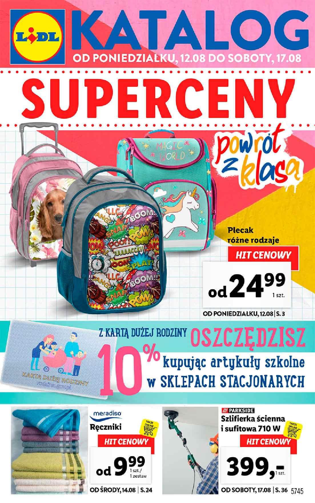 Gazetka promocyjna Lidl str. 1