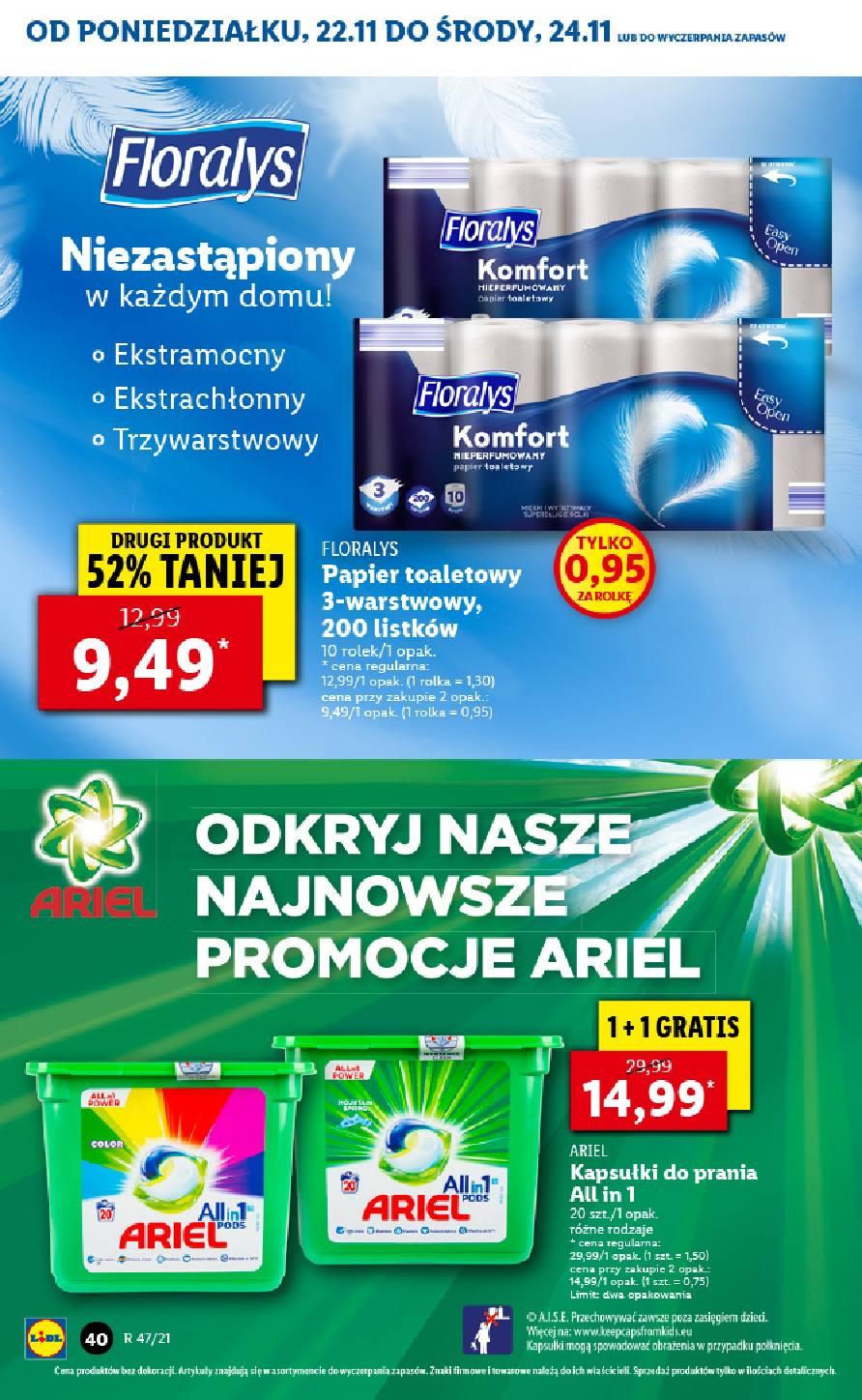 Gazetka promocyjna Lidl str. 40