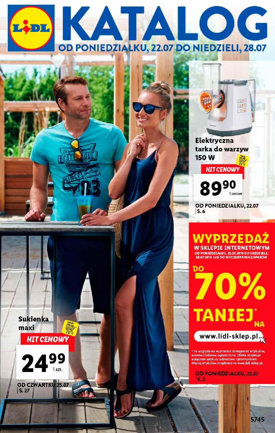 Gazetka promocyjna Lidl str. 1