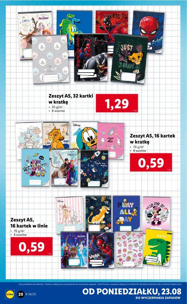 Gazetka promocyjna Lidl str. 20