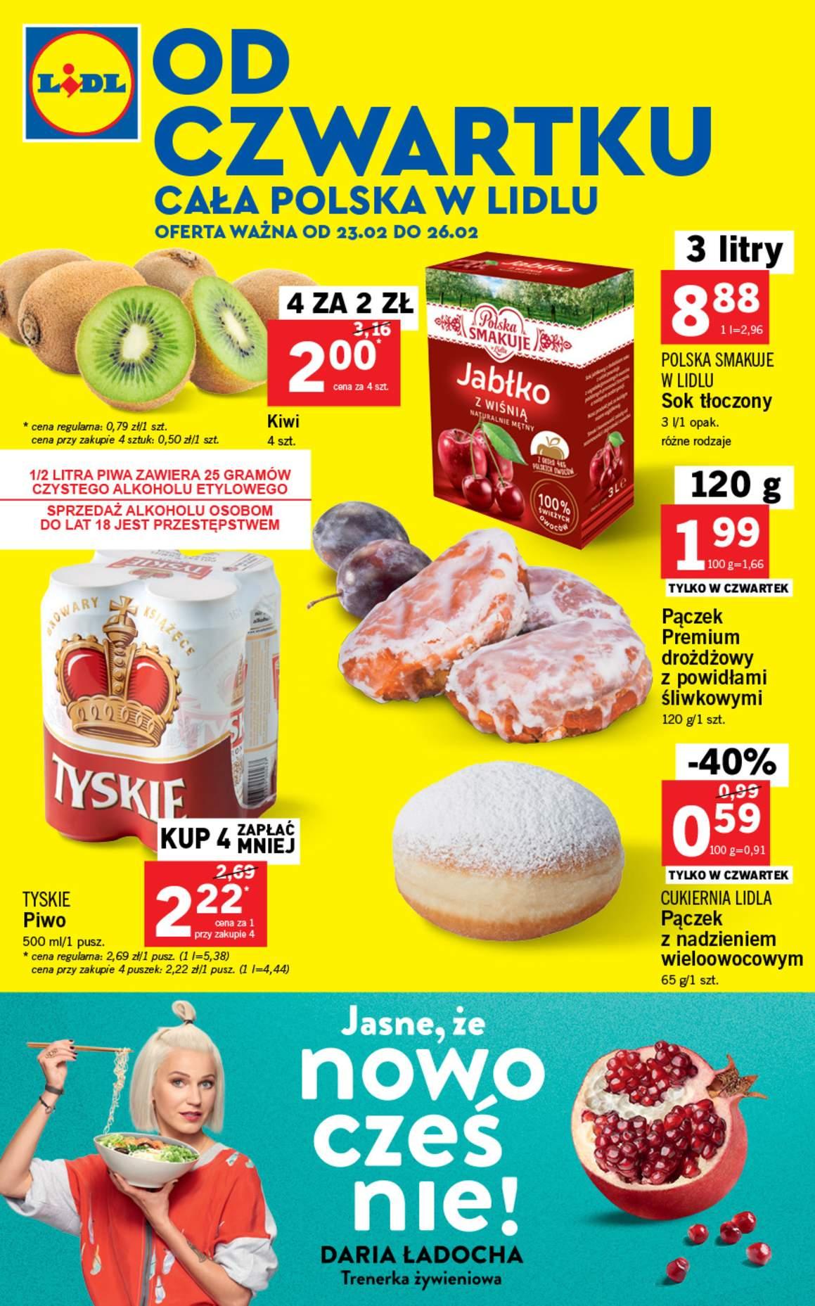 Gazetka promocyjna Lidl str. 1