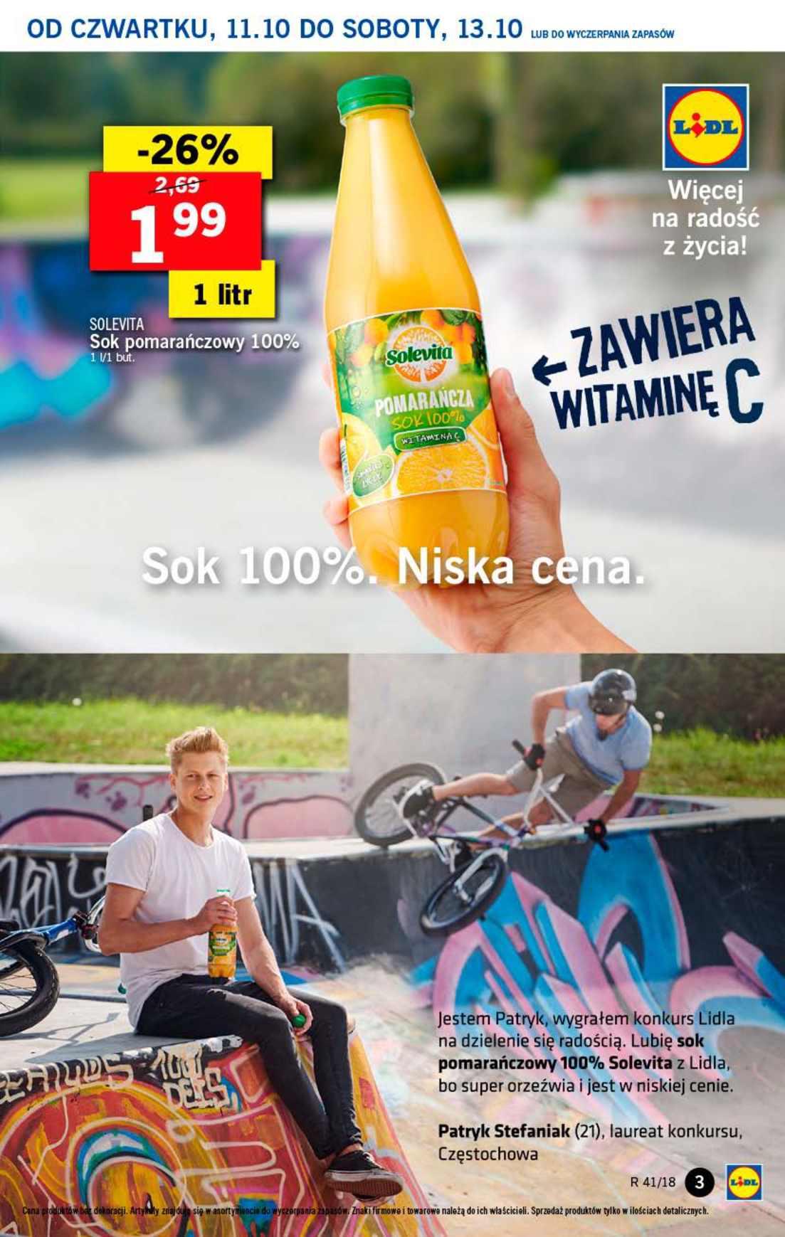 Gazetka promocyjna Lidl str. 3